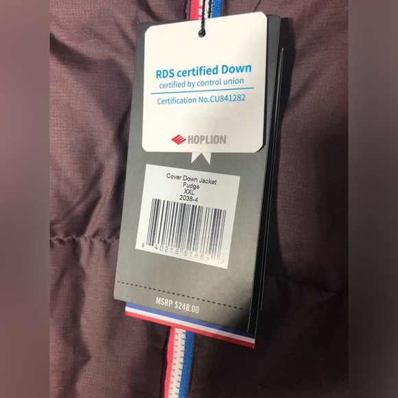 NWT FourLaps Cover Down Puffy Jacket in Chcocolate Brown - Size XXL - Picture 8 of 11